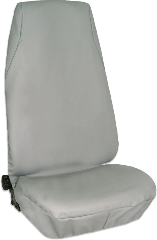 Sitzbezug Schonbezug Leder grau|Sitzbezug Transporter Kunstleder hellgrau